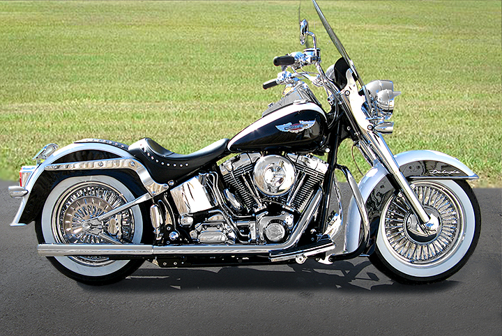 vance and hines true duals softail